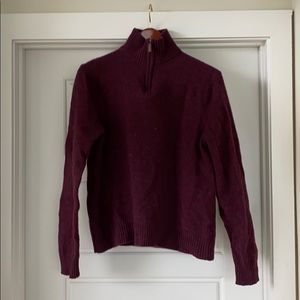 J.Crew 3/4 Zip Sweater